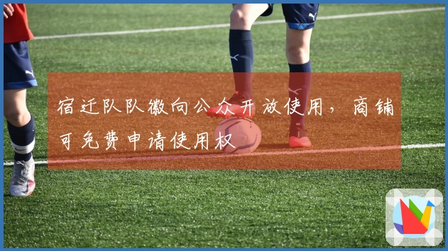 宿迁队队徽向公众开放使用，商铺可免费申请使用权