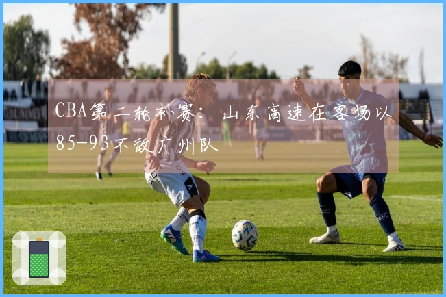 CBA第二轮补赛：山东高速在客场以85-93不敌广州队